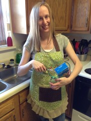 The box of Girl Scout cookies was not harmed during this photo shoot.